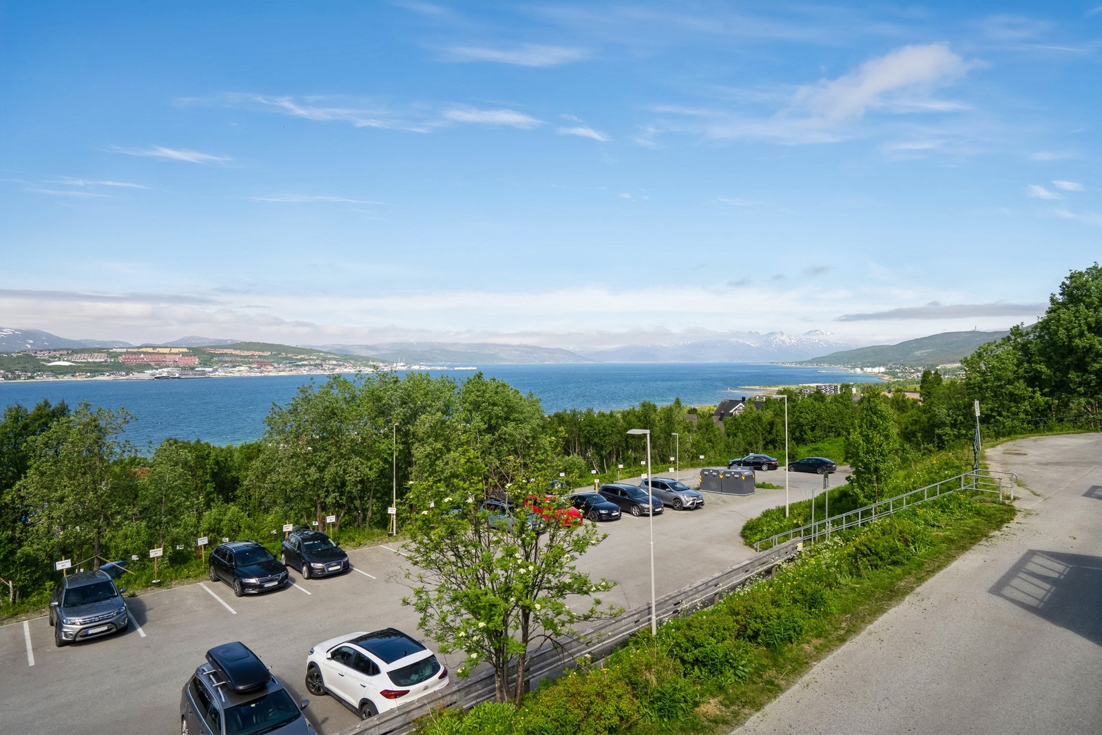 Flott utsikt Galleribilde