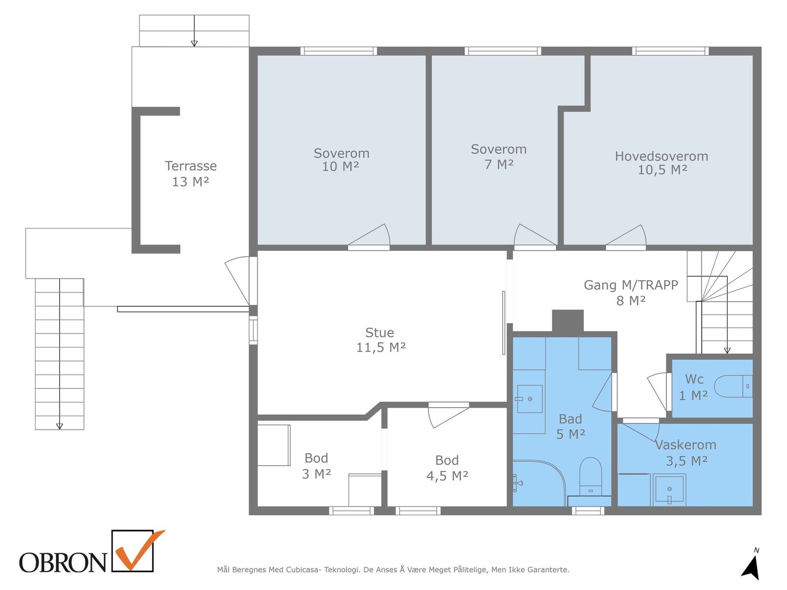 Planskisse underetasje. Galleribilde