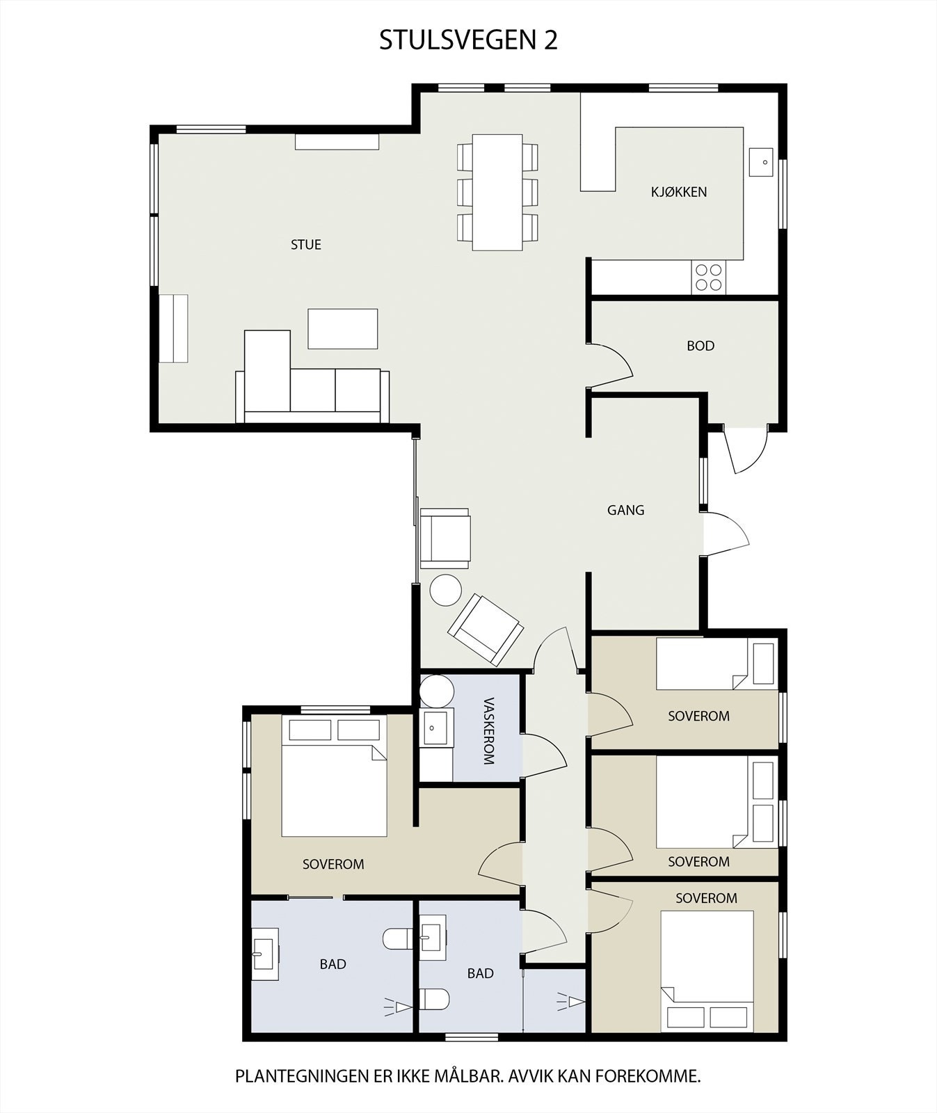 Plantegning. Galleribilde