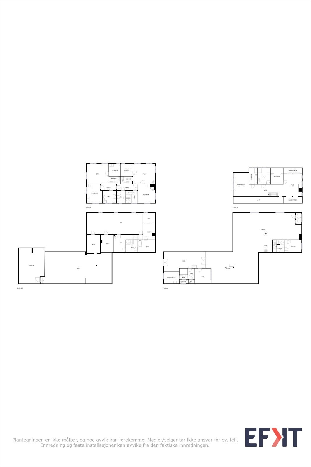 Plantegninger Galleribilde