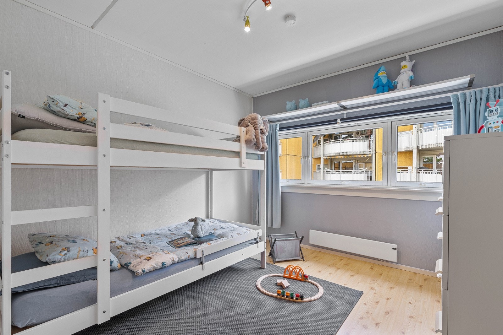 Soverom IIII er i dag innredet som barnerom Galleribilde