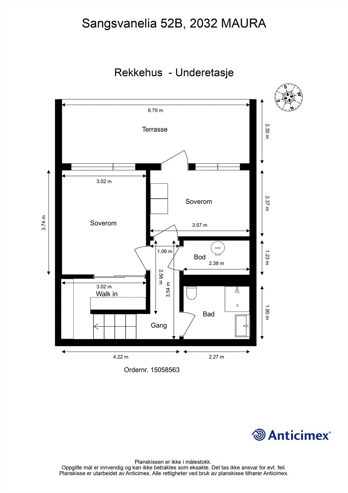 Plantegning | underetasje Galleribilde