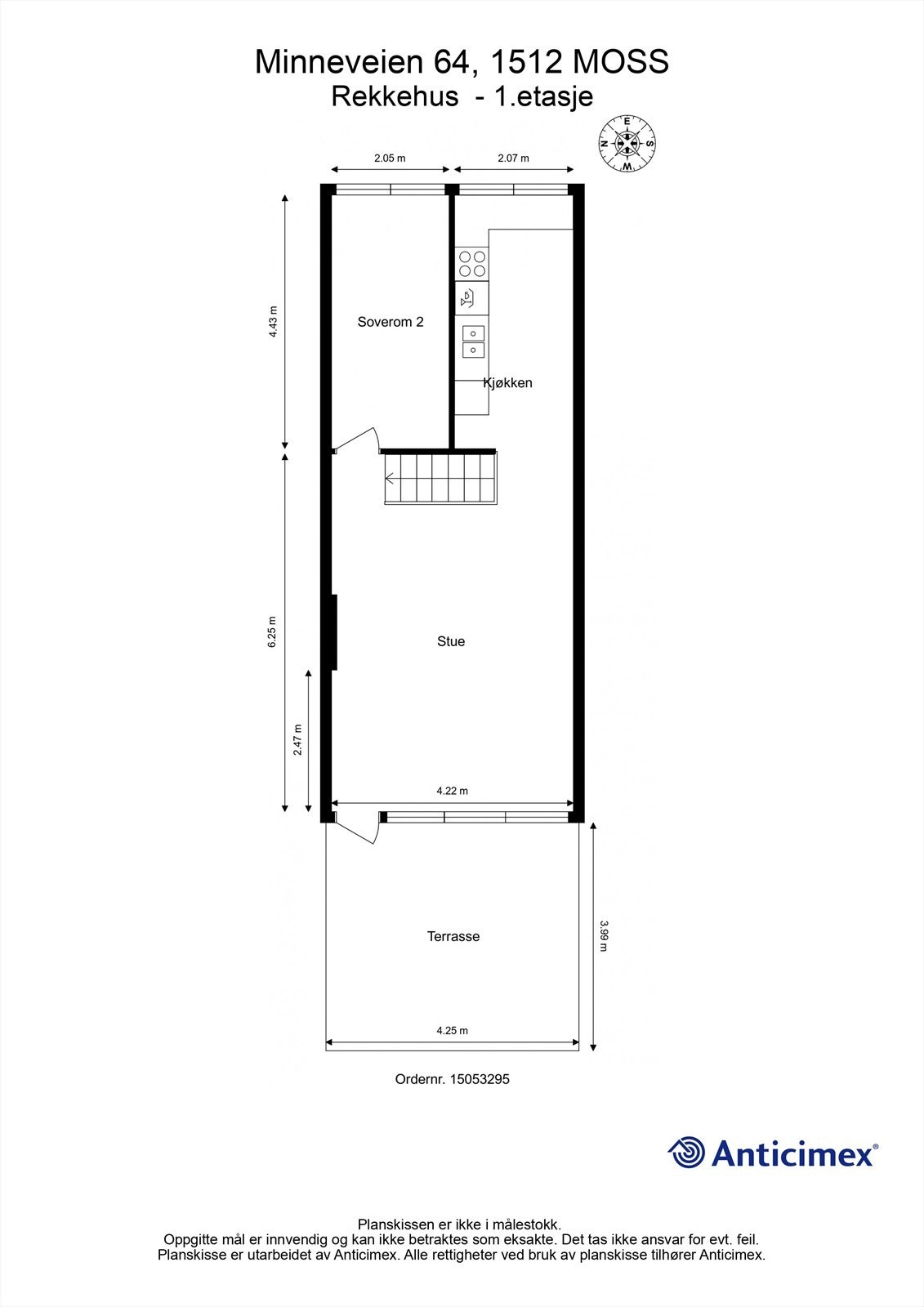 Veiledende skisse av første etasje. Galleribilde