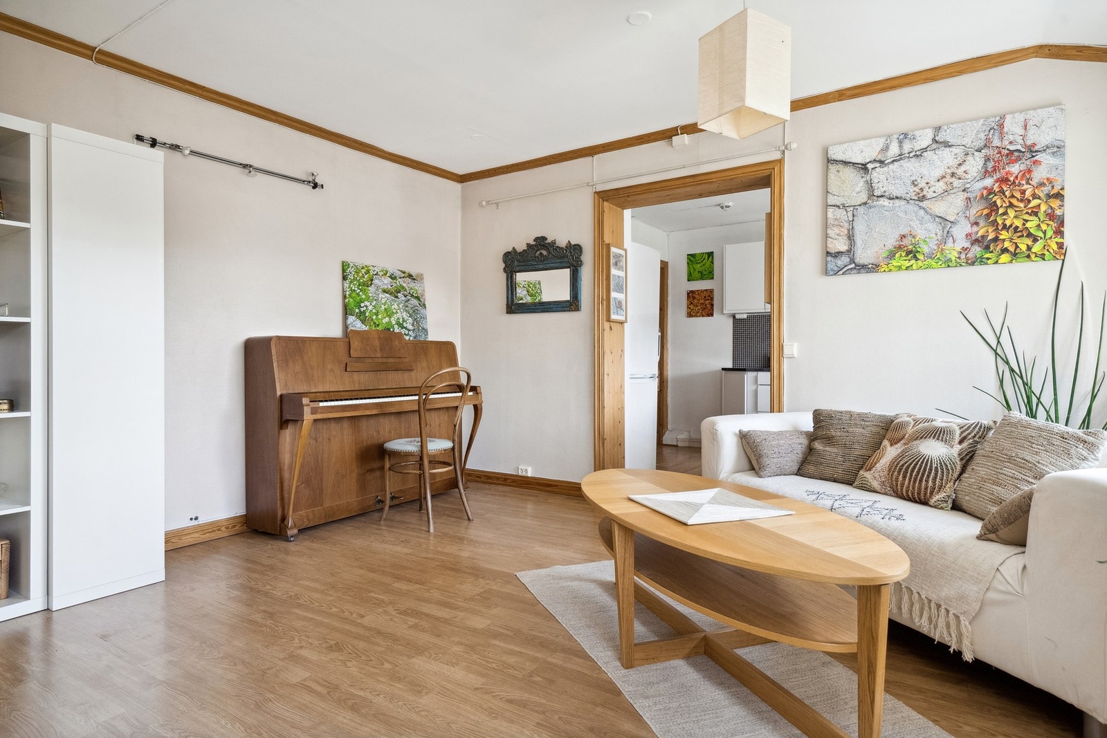 Leiligheten er oppført i 2003. Galleribilde