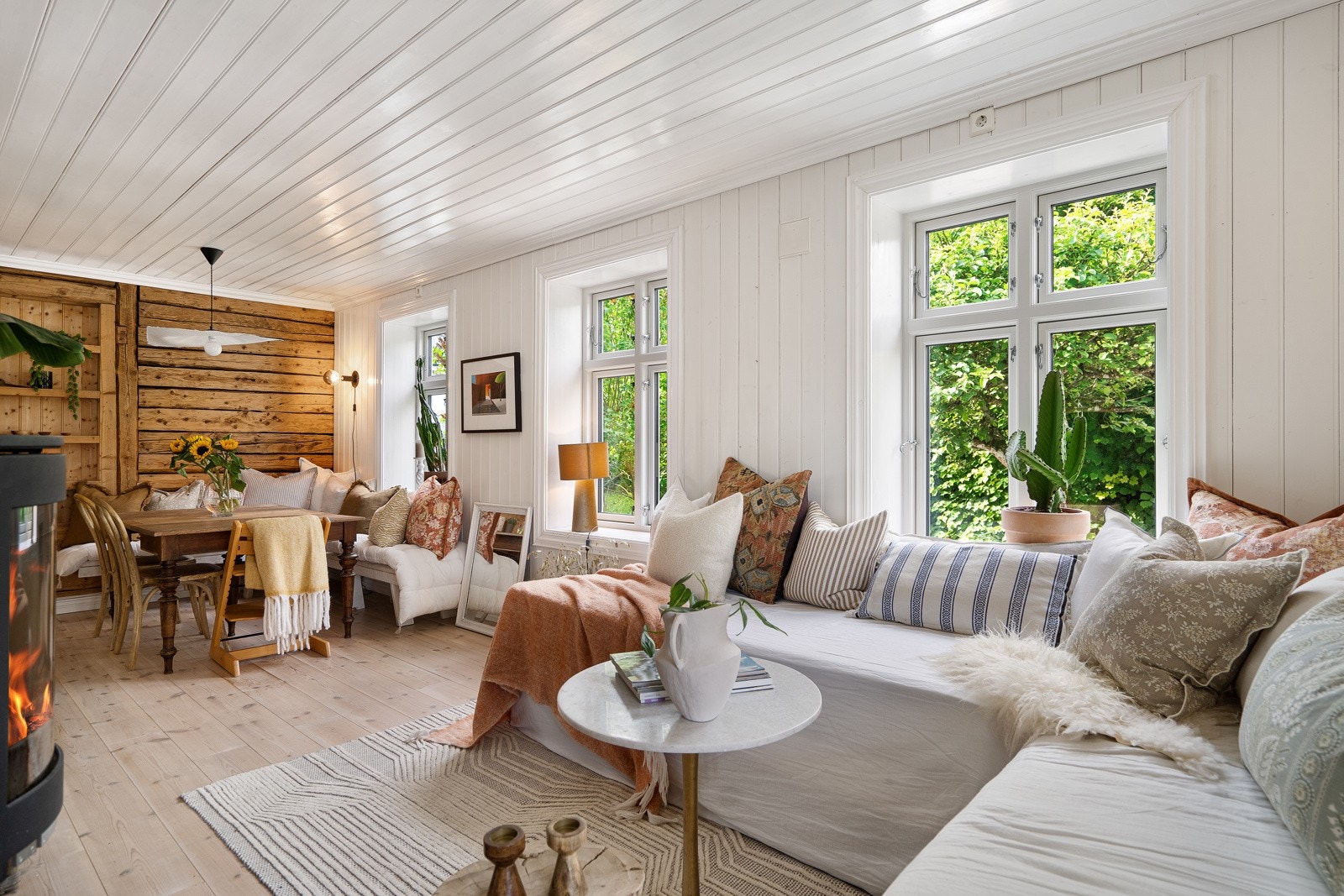 Flotte furugulv i boligen Galleribilde