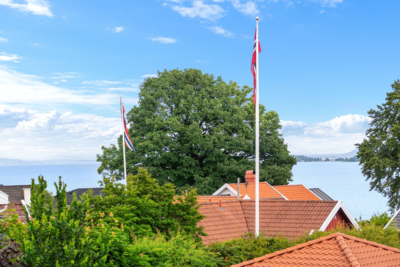 Her kan du våkne opp til denne utsikten Galleribilde