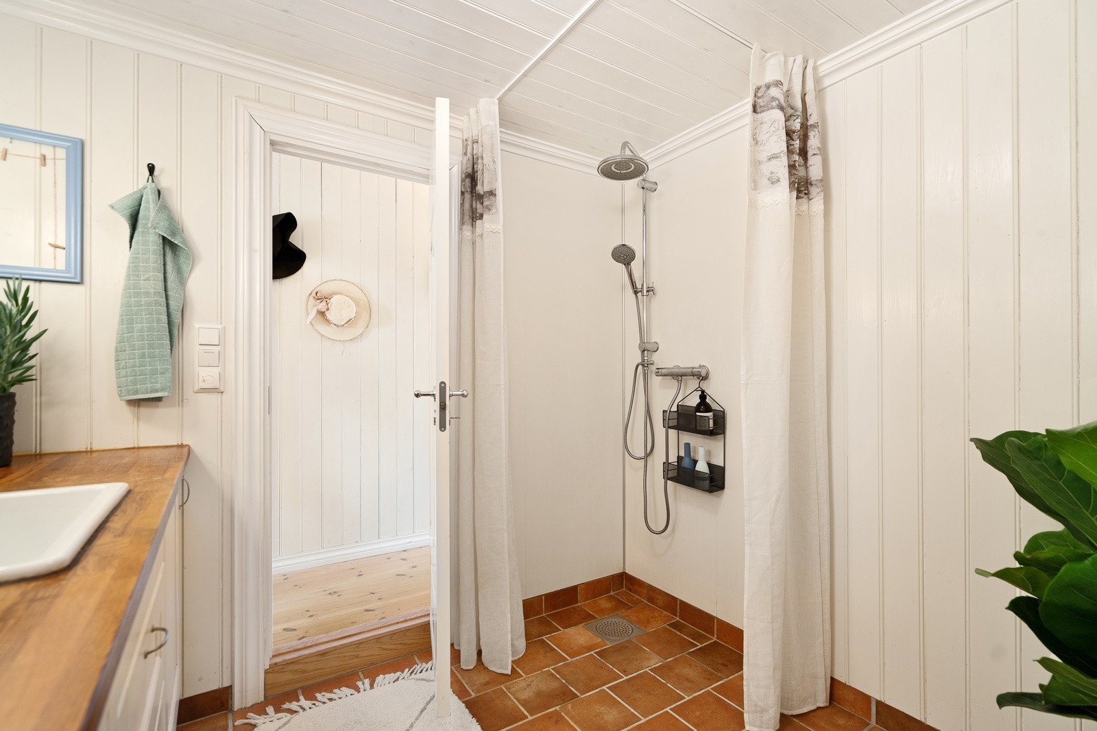 Baderom med varmekabler Galleribilde