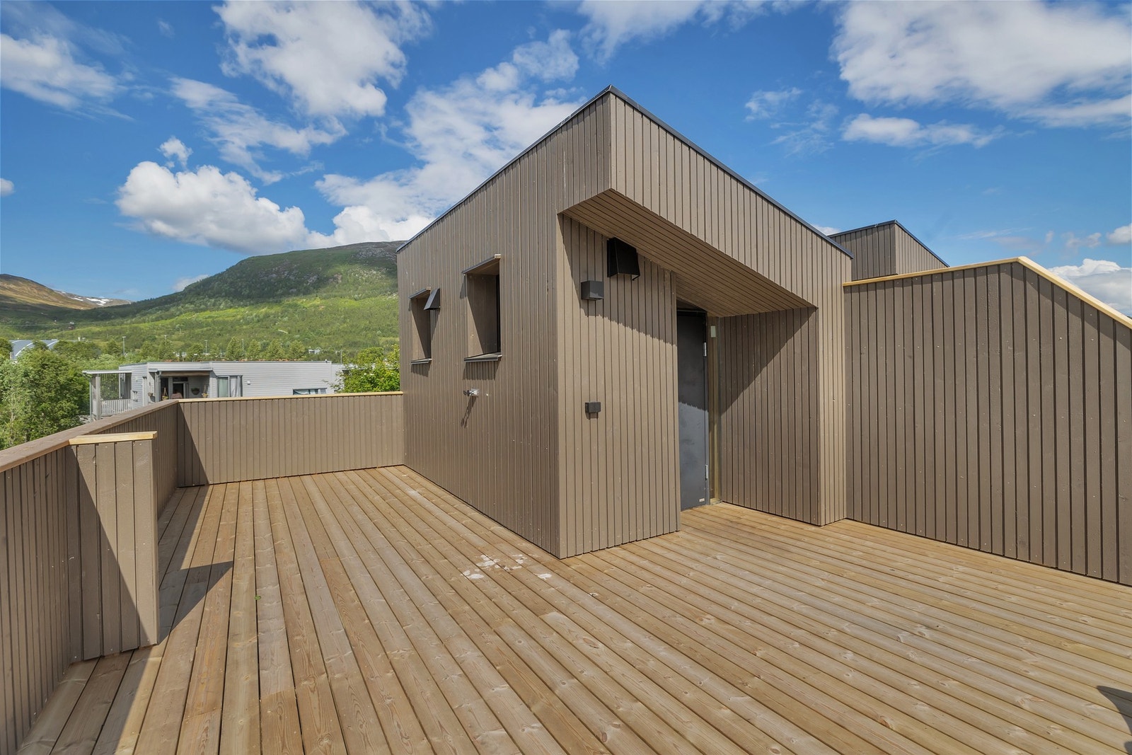 Egen privat takterrasse er luksus! Galleribilde