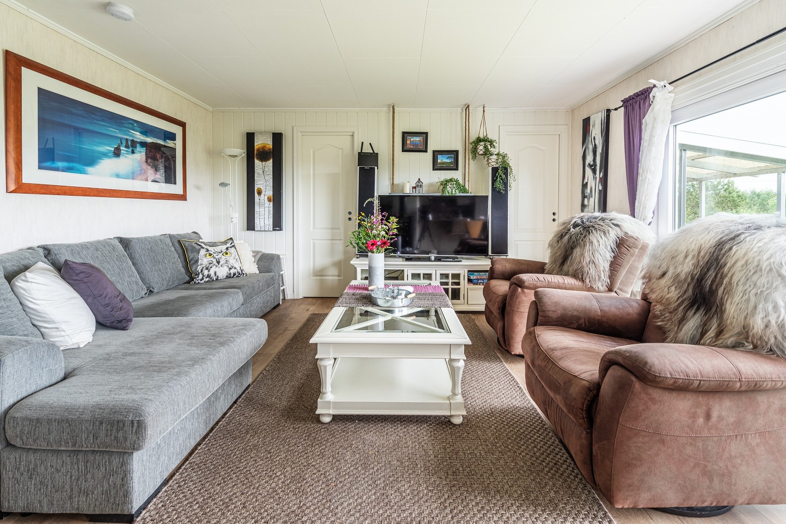 Stuen i hovedhytta Galleribilde