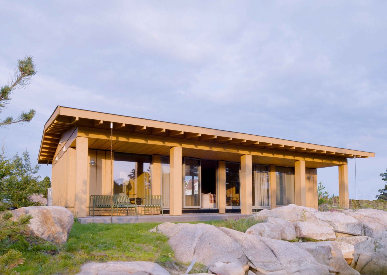 Sommer Vy - som skapt for lyse sommerdager! Bildet er en illustrasjon og ikke på aktuell tomt. Galleribilde