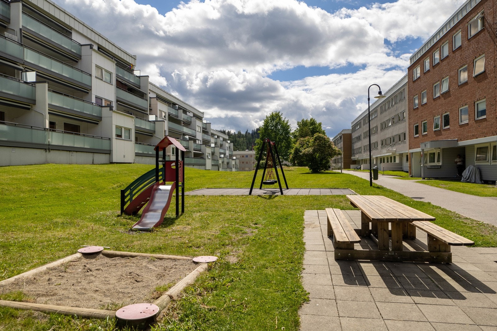 Felles store og frodige utearealer. Galleribilde