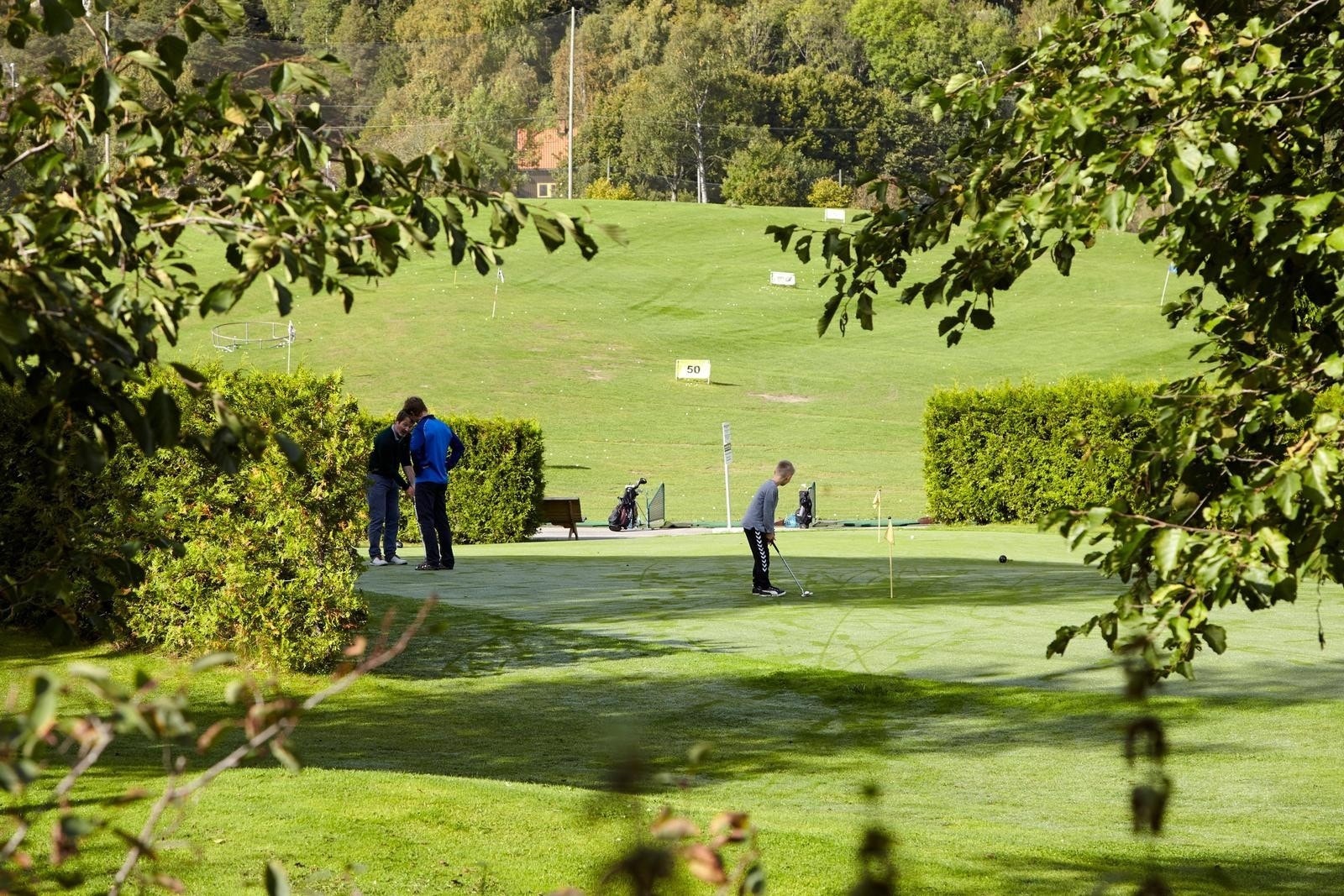 Golfbane i Groruddalen. Galleribilde
