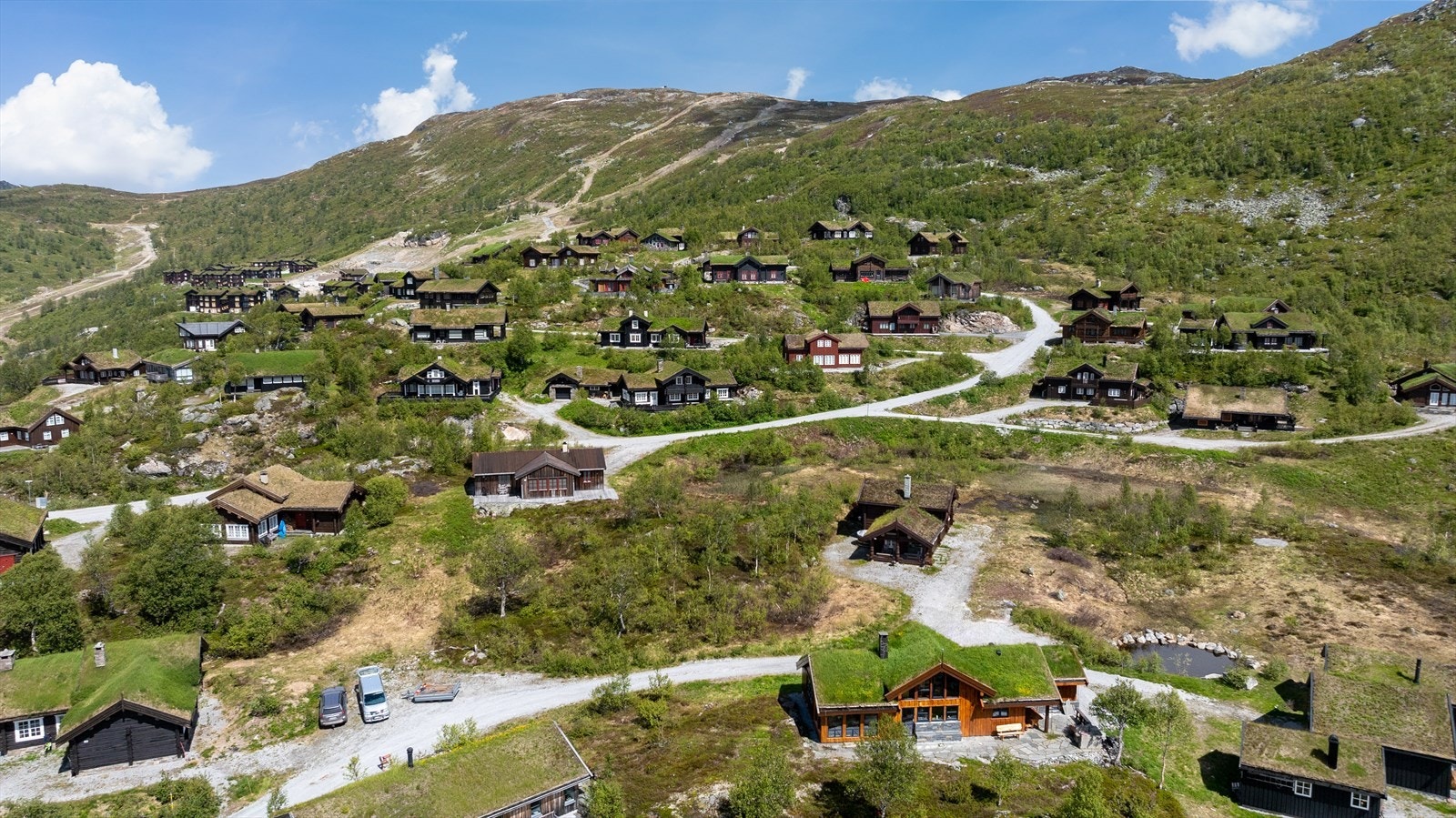 Populært hyttefelt Galleribilde