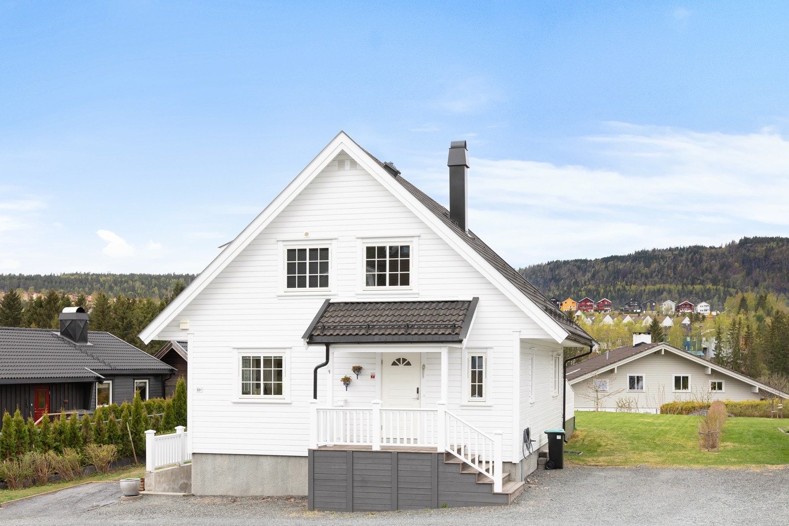 Hele huset ble malt i 2020 Galleribilde