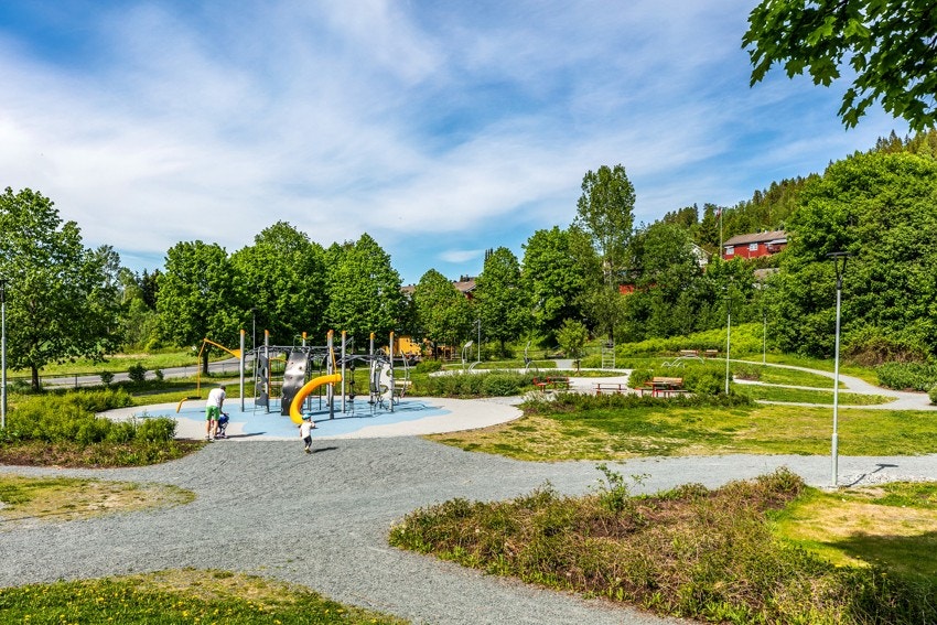 Skollerudveien - lekeplass Galleribilde