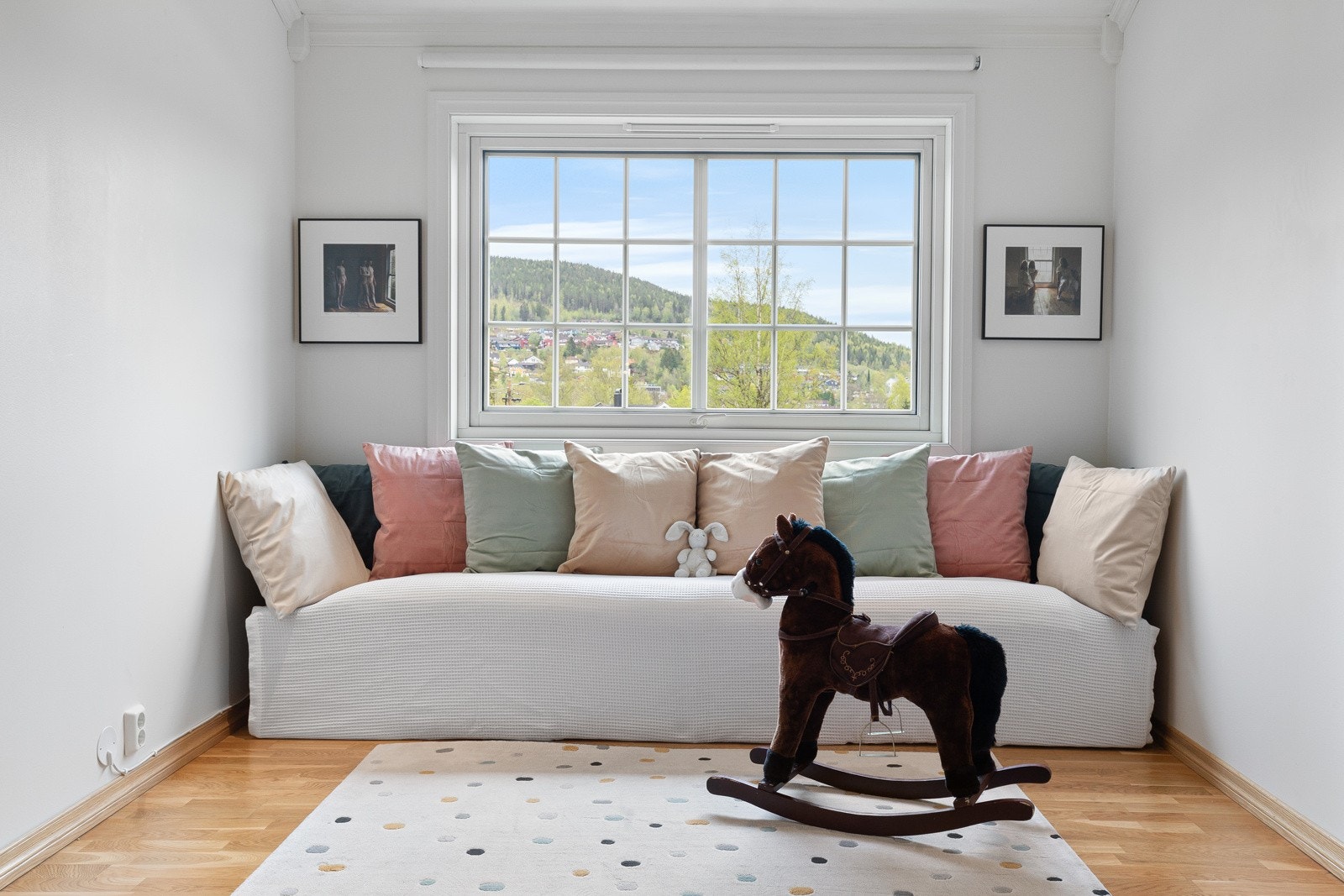 Rommet kan også benyttes som gjesterom eller ombygges til soverom Galleribilde