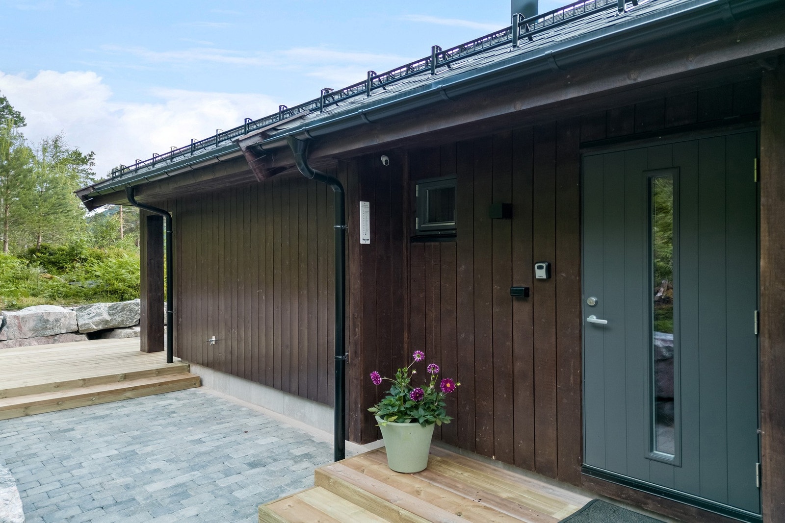 Inngangsparti Galleribilde