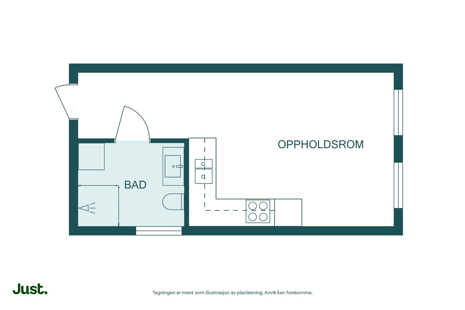 Planskisse Galleribilde