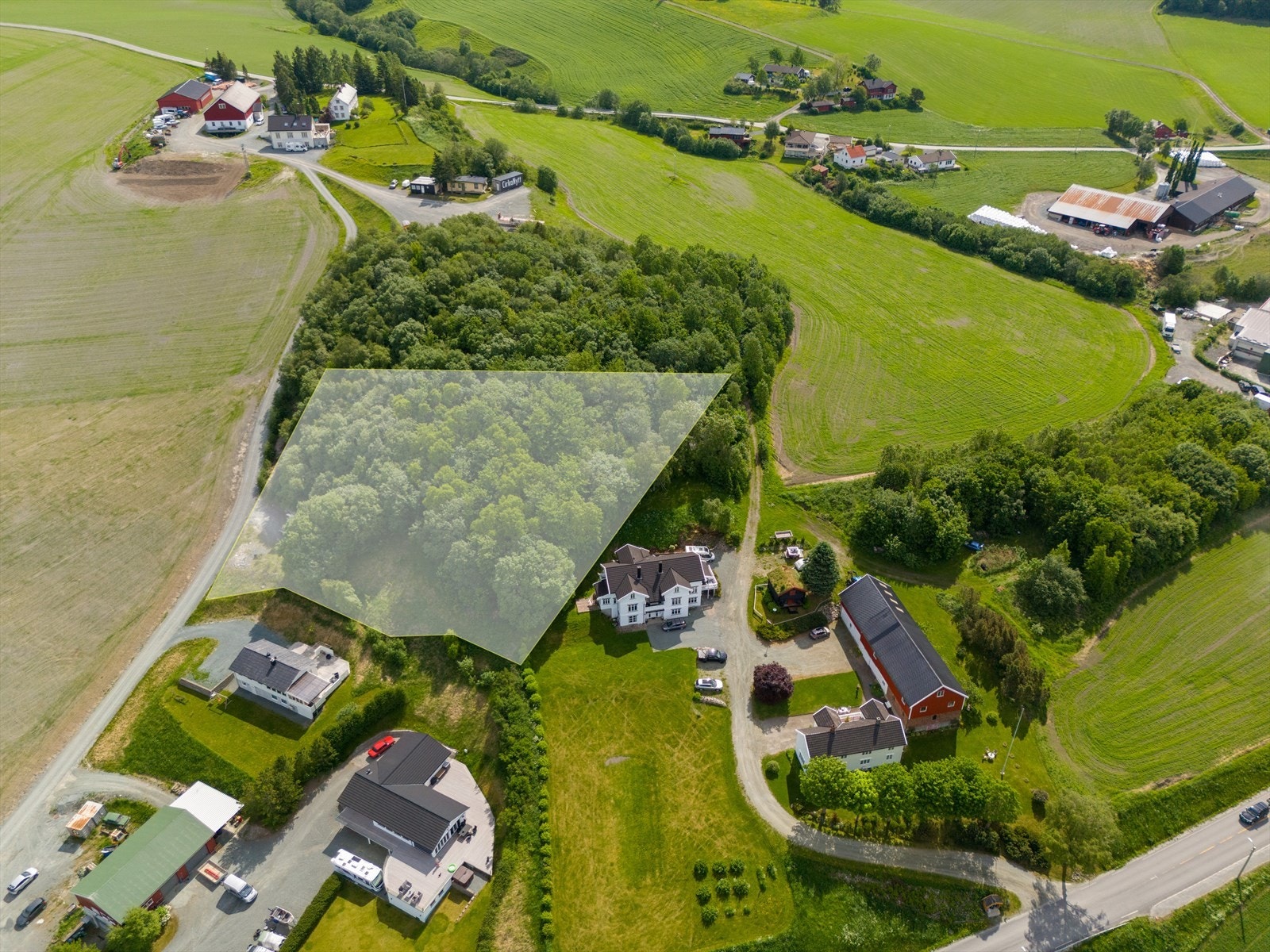 Tomt på ca. 4 250 m². Galleribilde