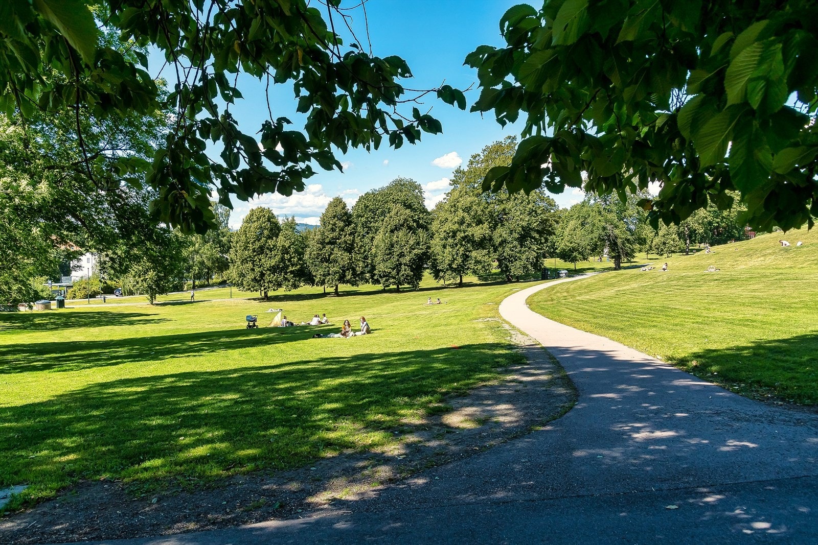 Det finnes flere grønne parker i nærheten. Hva med å legge søndagsturen til Tøyenparken, Botanisk hage eller Vålerengaparken? Galleribilde