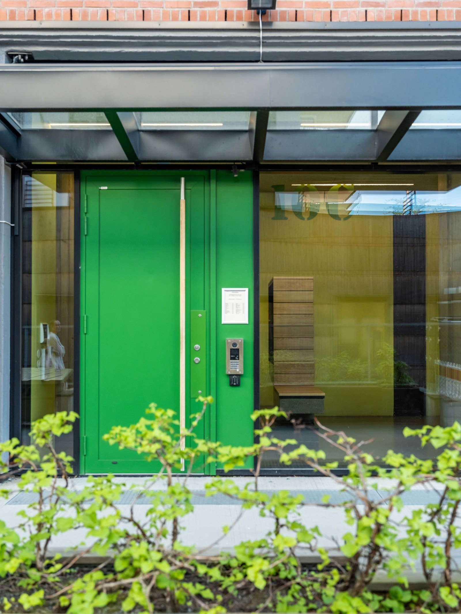 Inngang Bøkkerveien 10C. Galleribilde