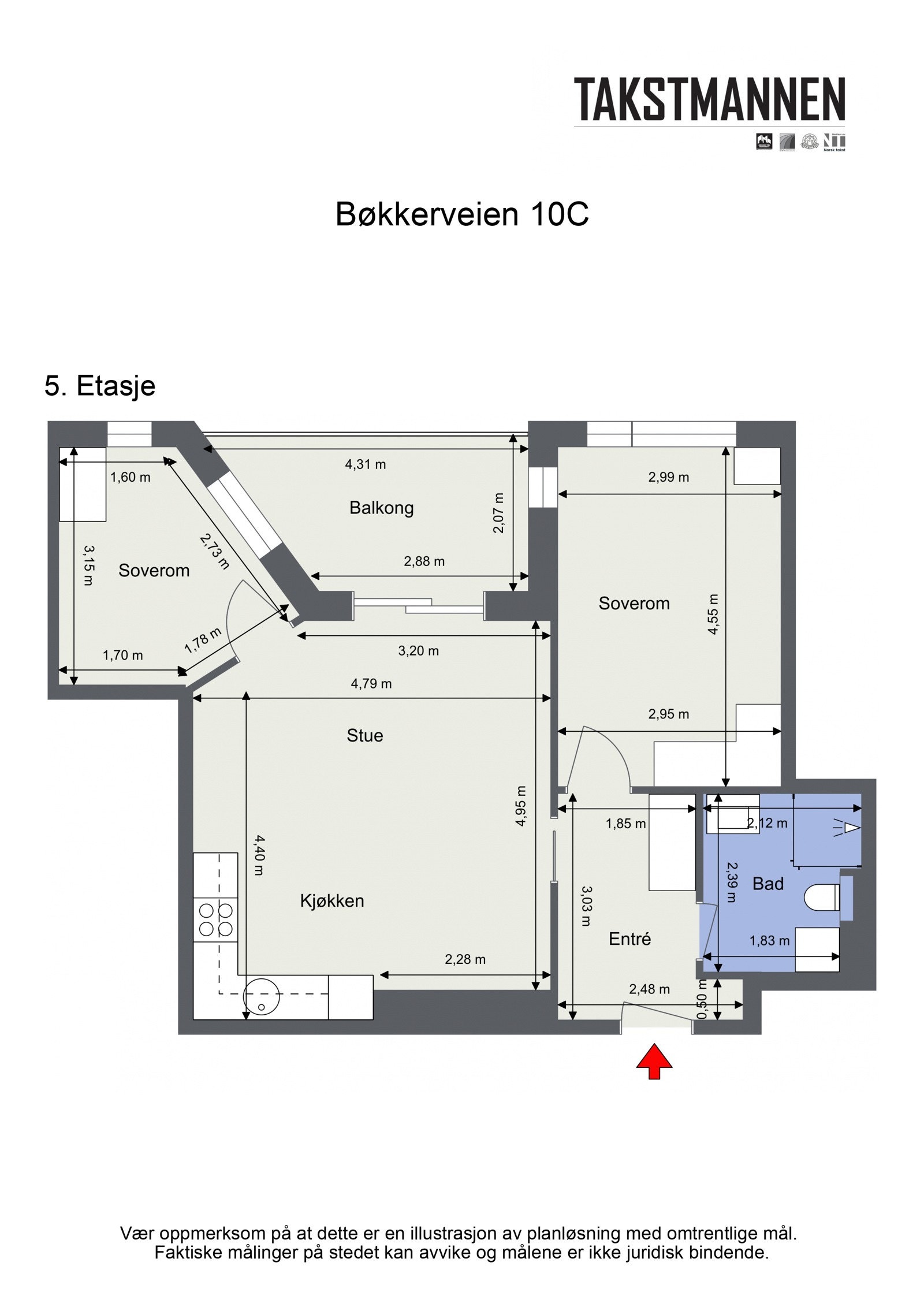 Plantegning. Galleribilde