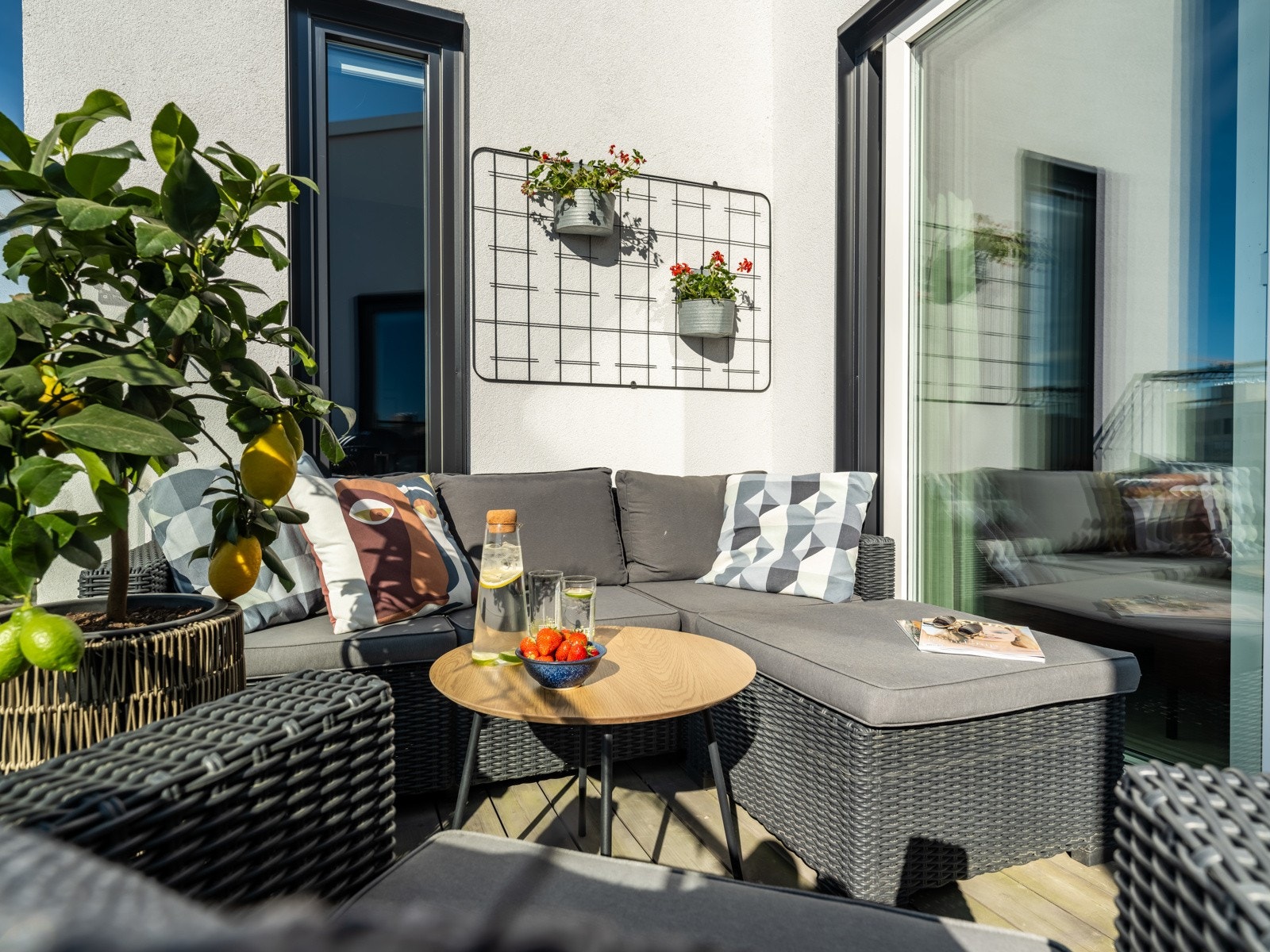 Her kan solen nytes til sent på kvelden. Galleribilde