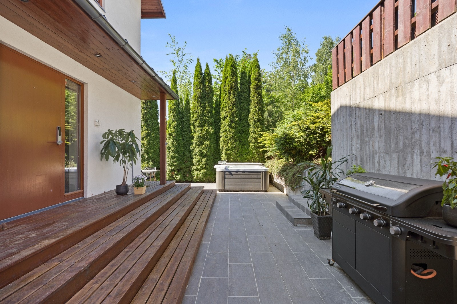 Tomten er flott opparbeidet Galleribilde