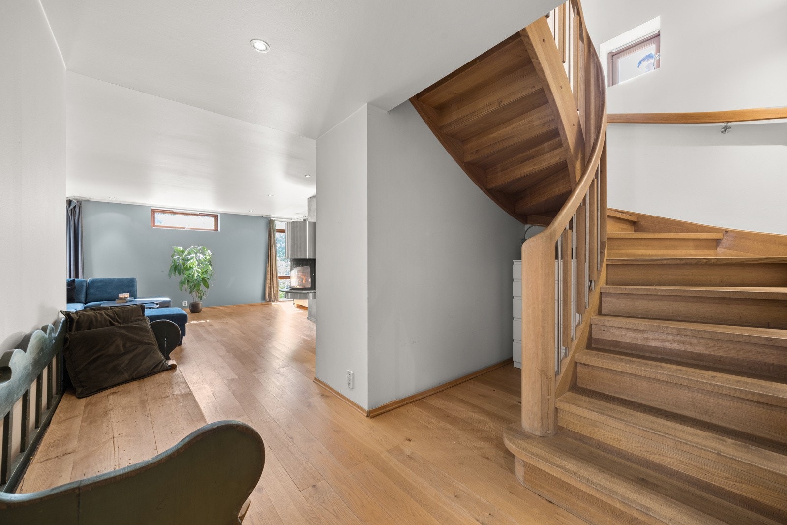 Tv- stue i kjelleretasjen Galleribilde