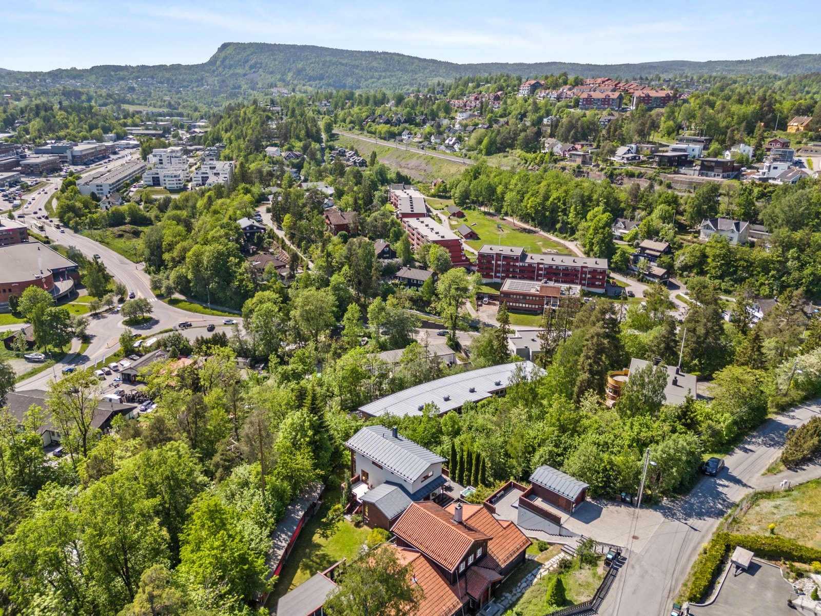 Dronebilde Galleribilde