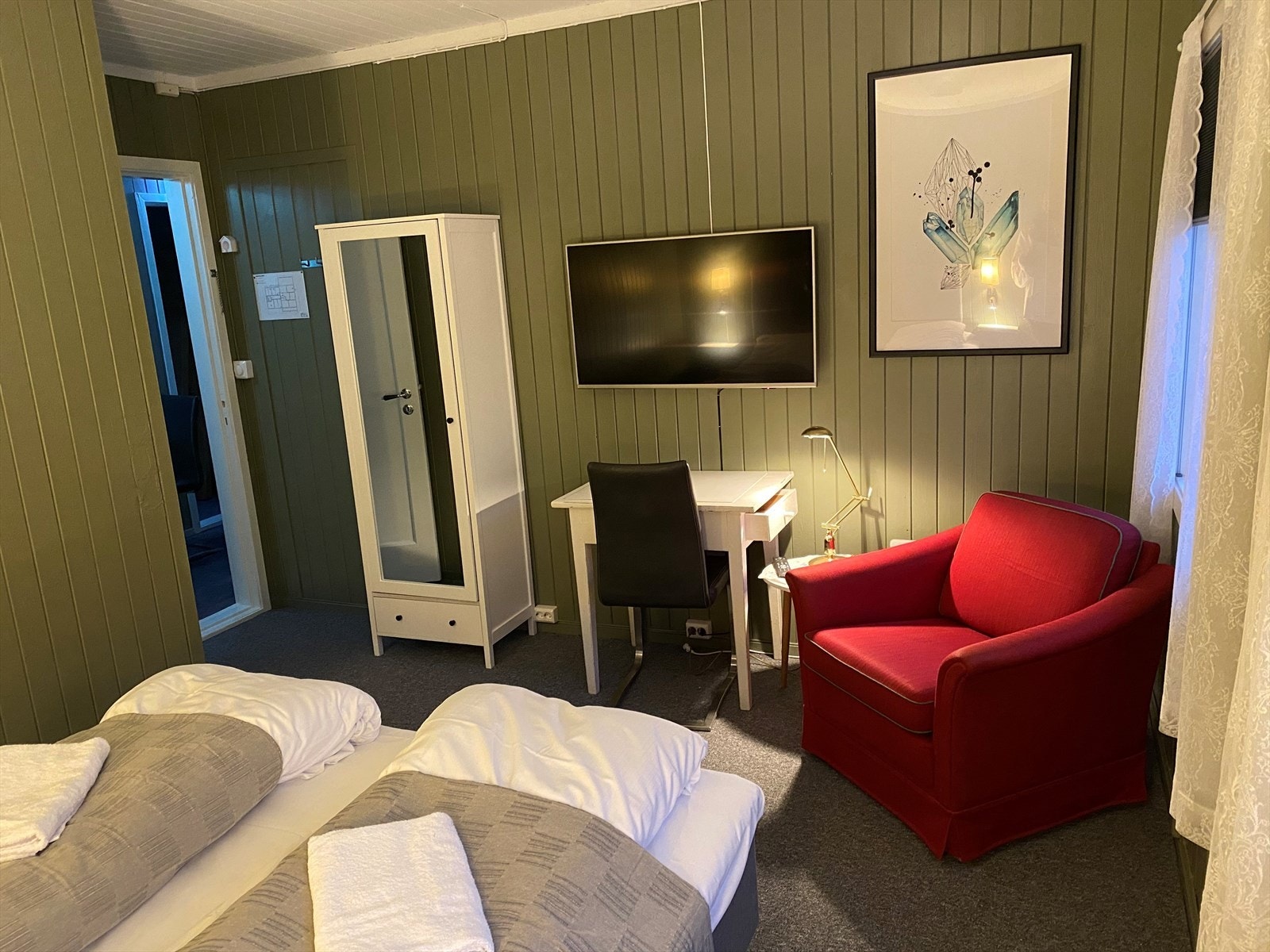 Hotellrom Galleribilde