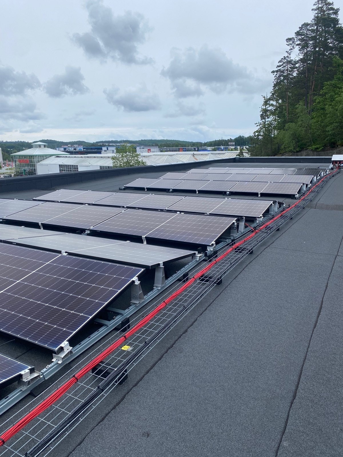 Solceller på taket Galleribilde