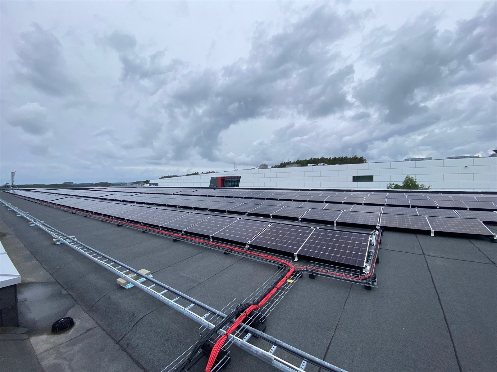 Solceller på taket Galleribilde