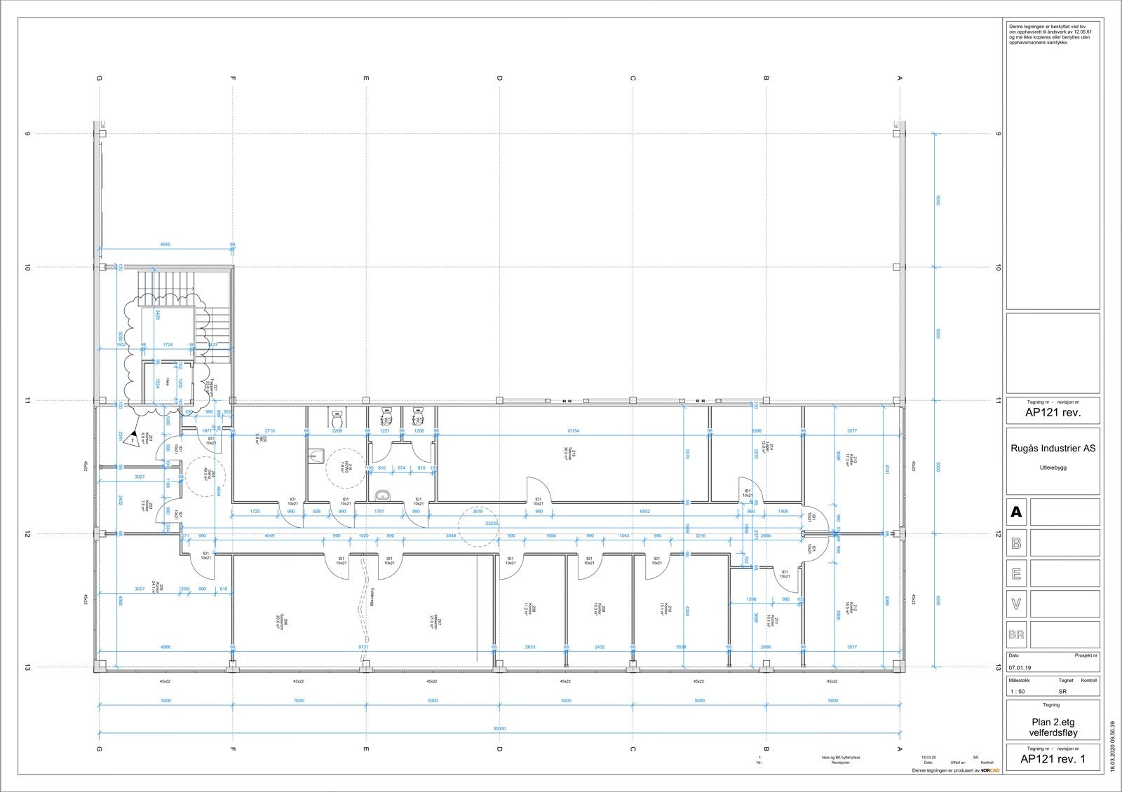 Kontorlokaler i andre etasje Galleribilde