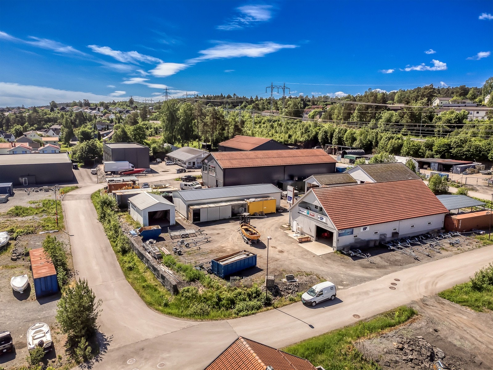 Fra oven Galleribilde