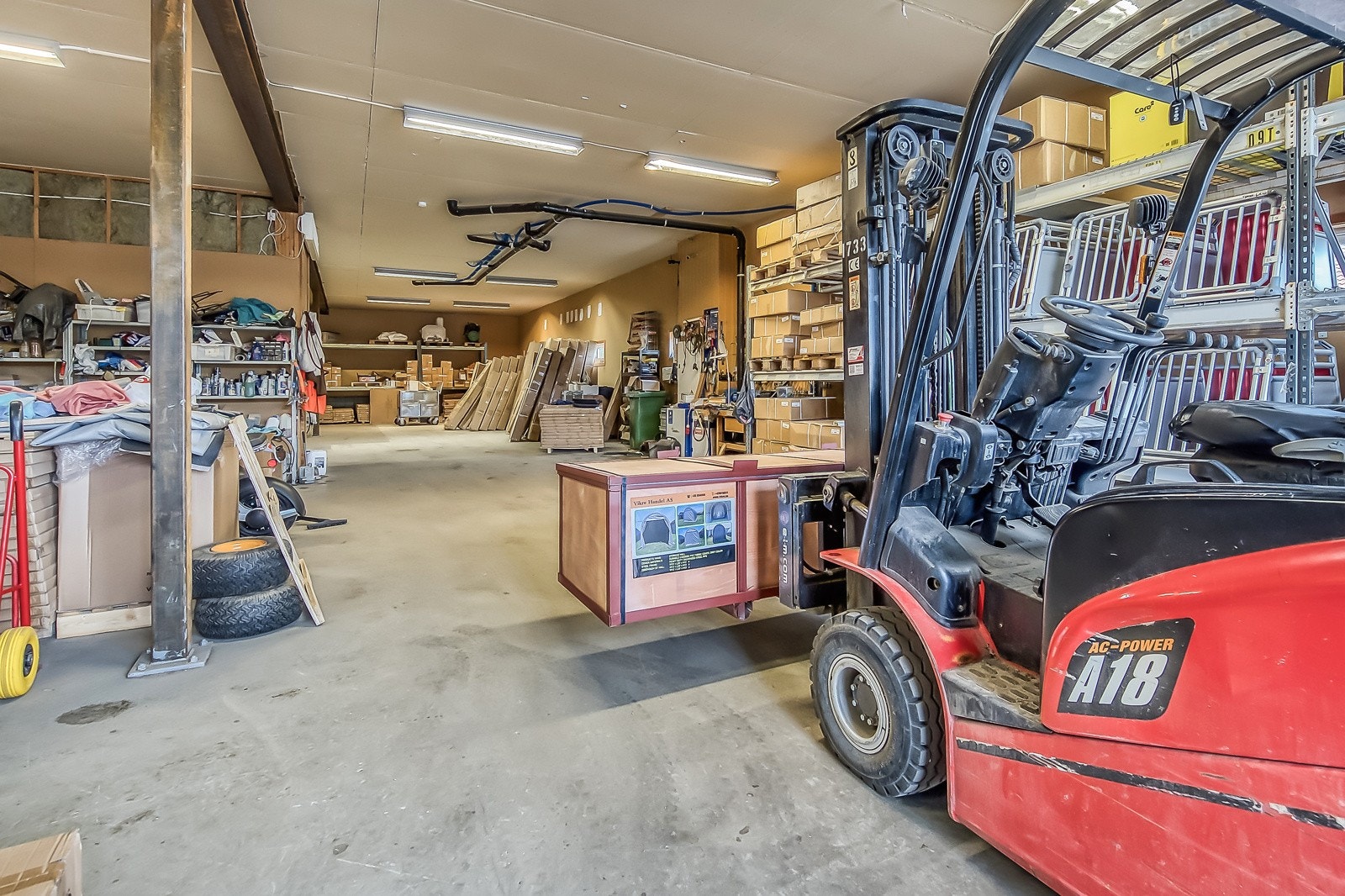 Fra lager hovedbygg Galleribilde