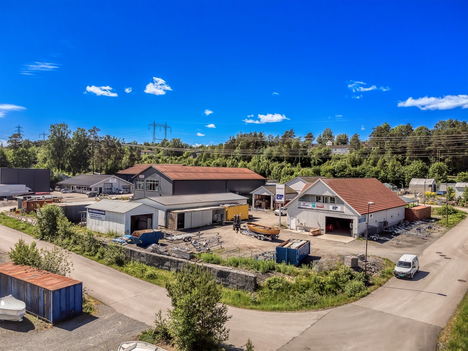 Fra oven Galleribilde