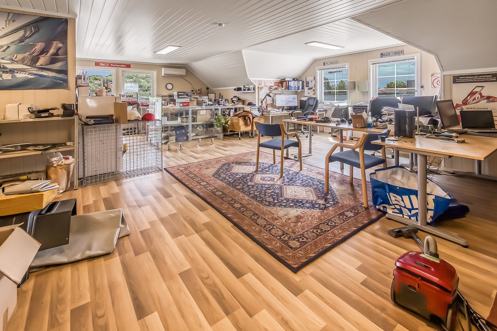 Åpent kontorlandskap Galleribilde