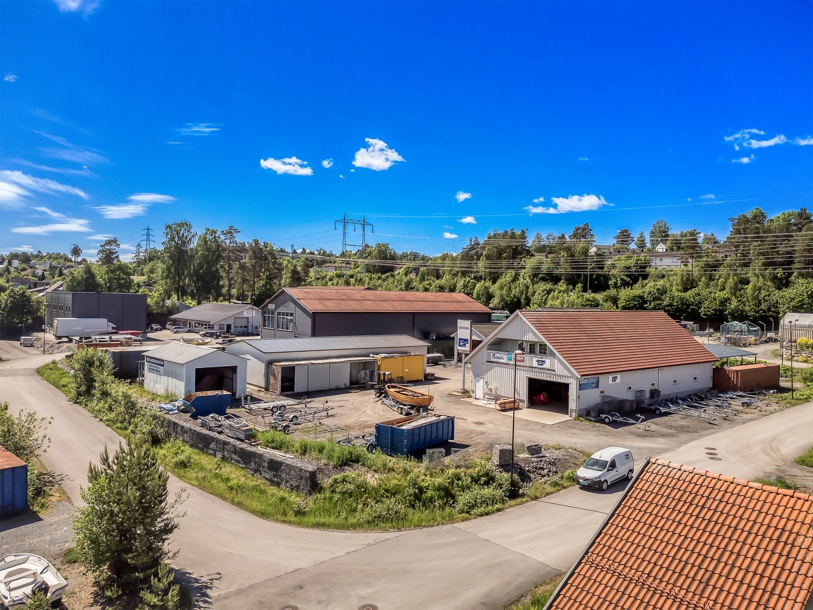 Fra oven Galleribilde