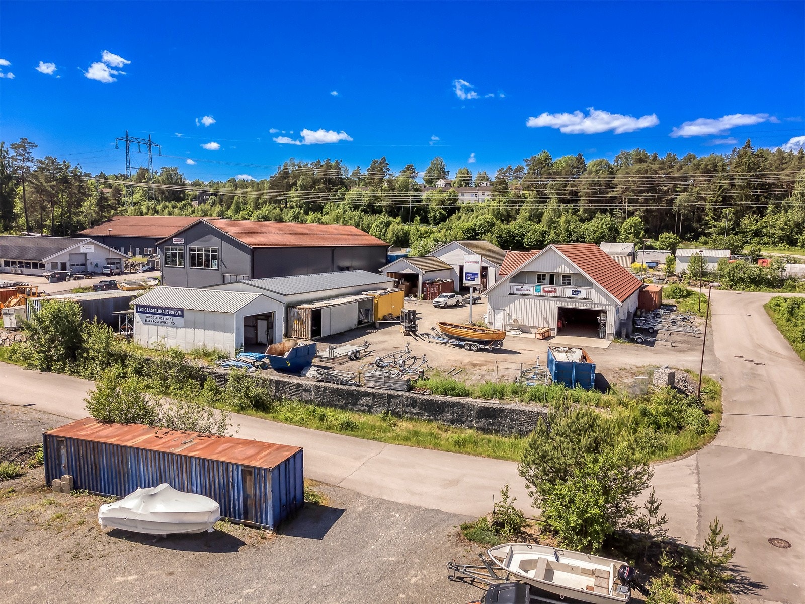 Fra oven Galleribilde