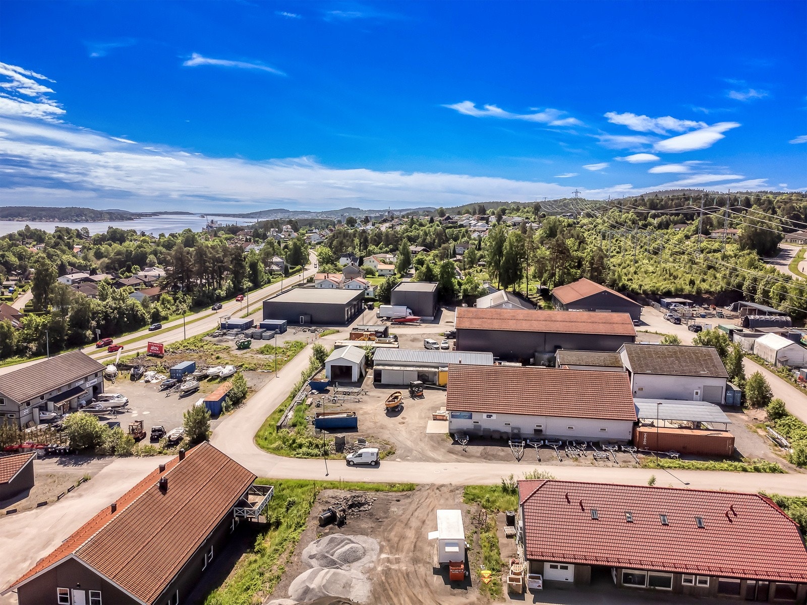 Fra oven Galleribilde