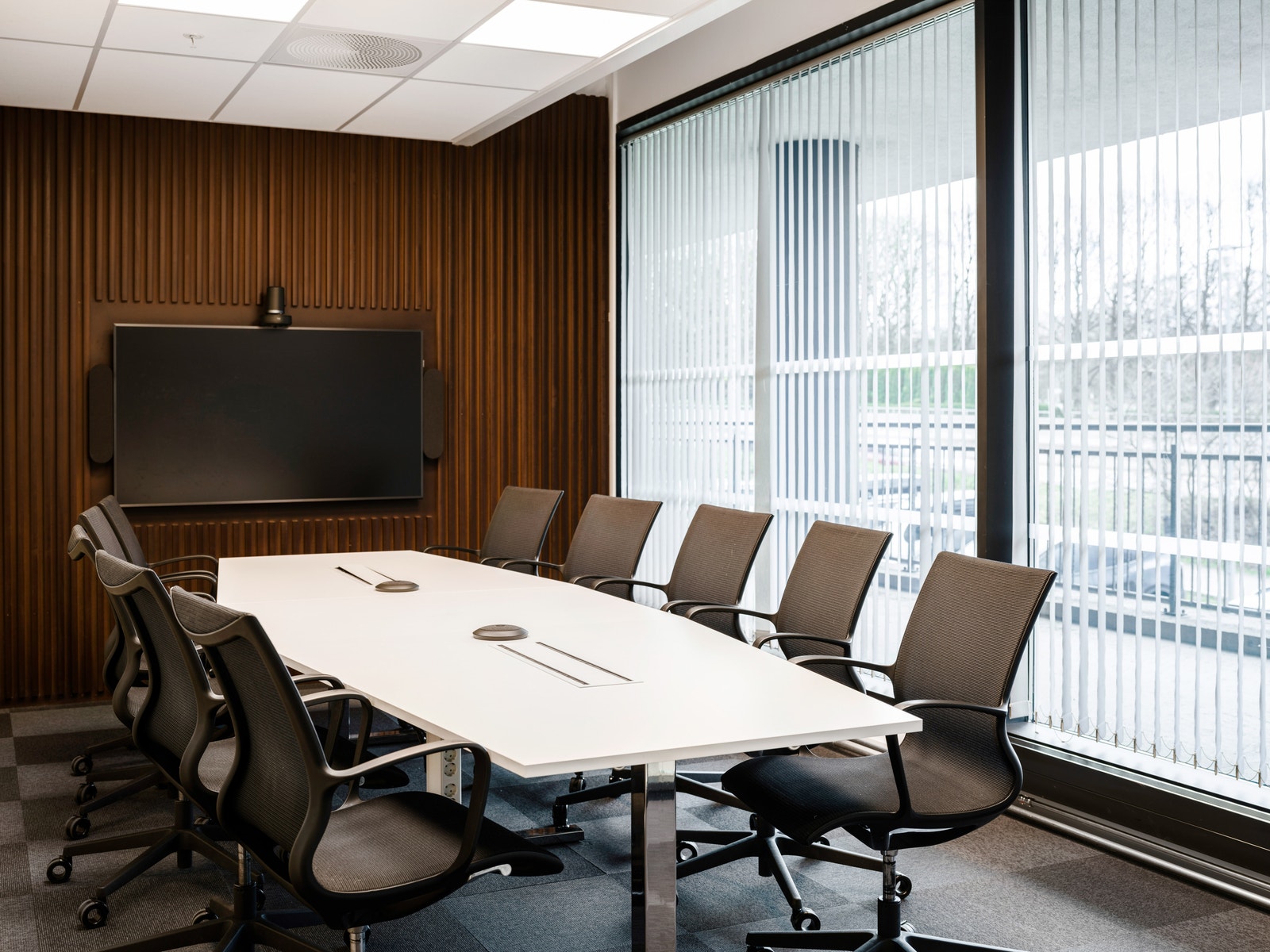 Det er 8 ulike møterom som kan benyttes av eiendommens leietakere Galleribilde