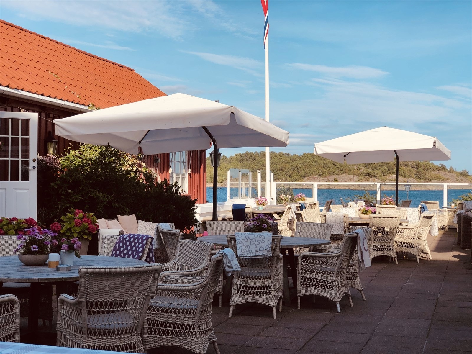 Uteområdet. Galleribilde