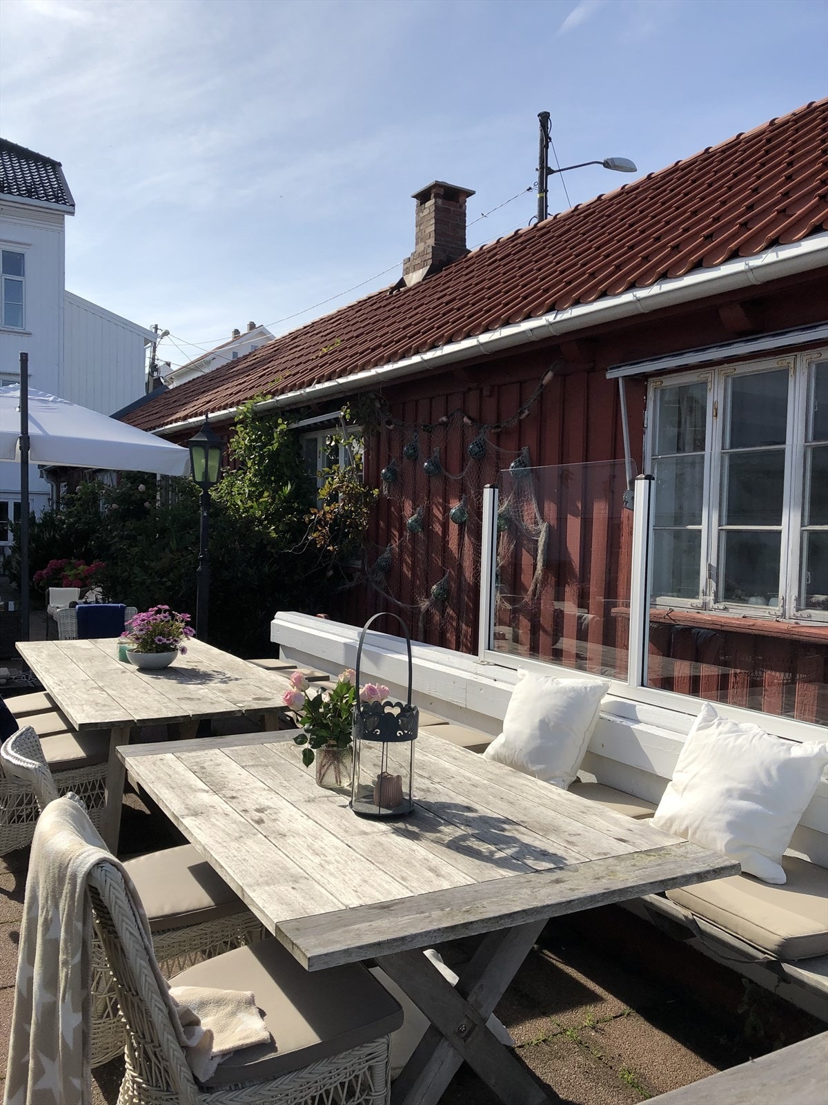 Uteområdet. Galleribilde