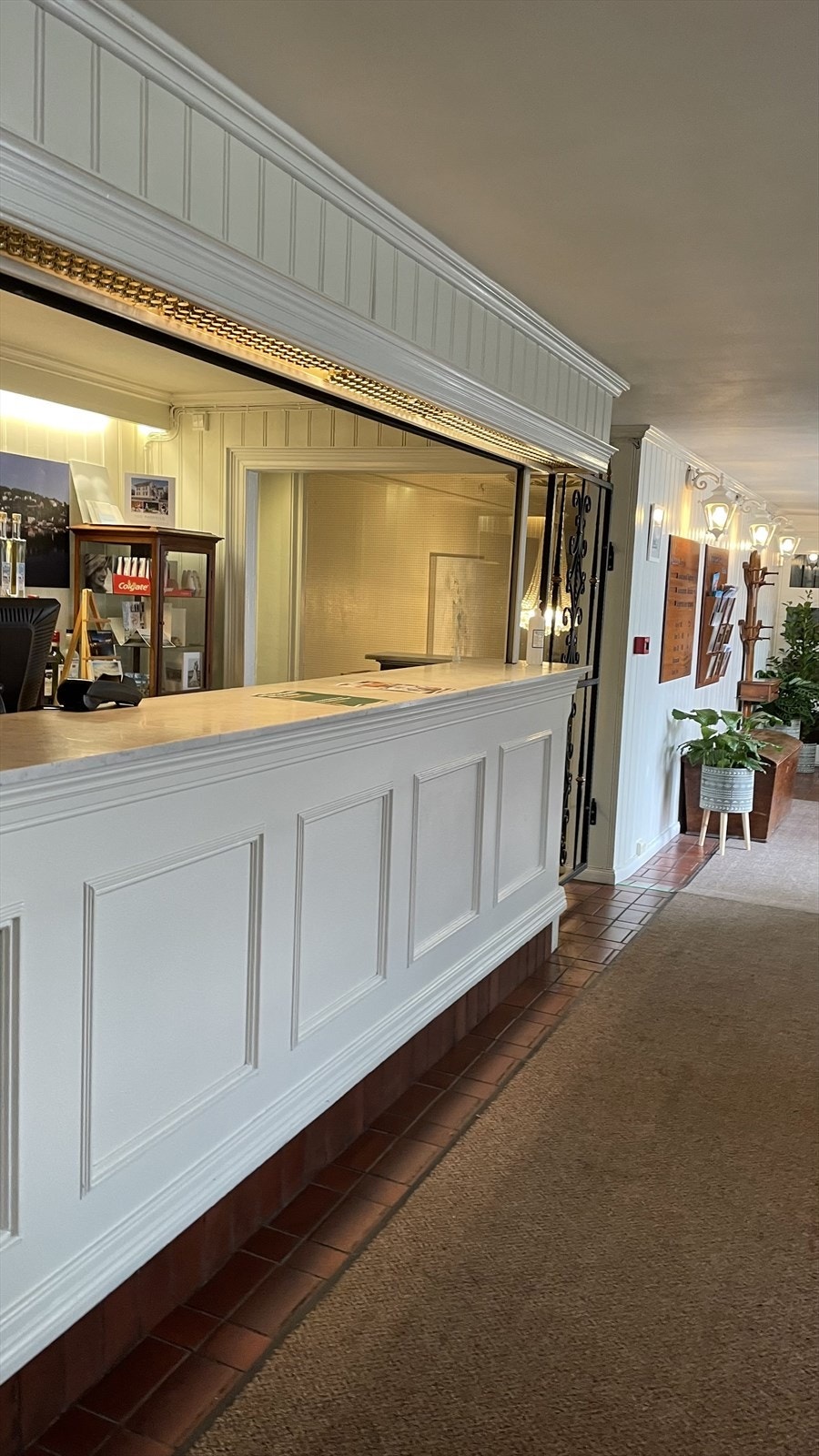 Resepsjonen. Galleribilde