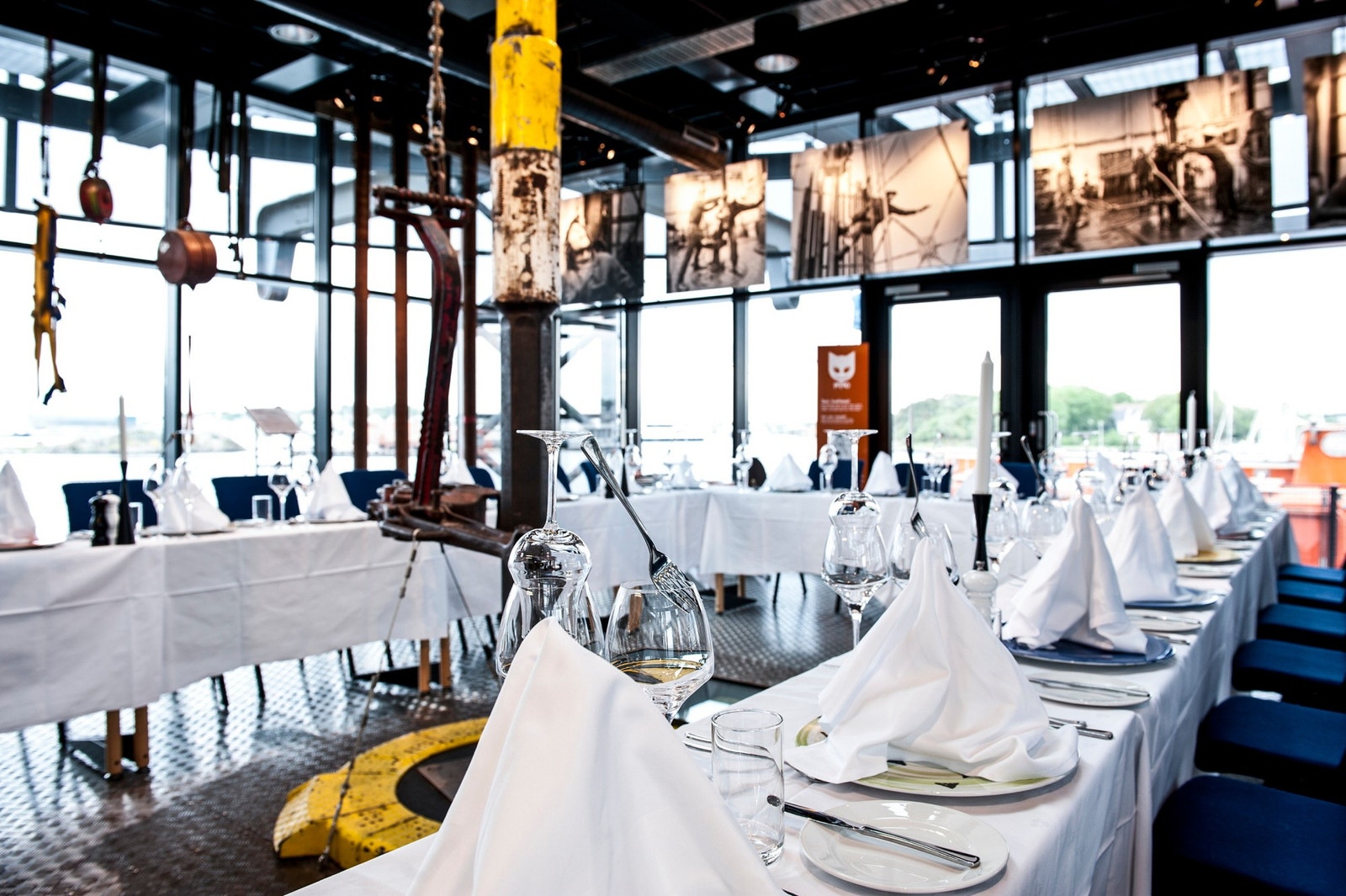 Fra arrangement på museets boredekk. Galleribilde