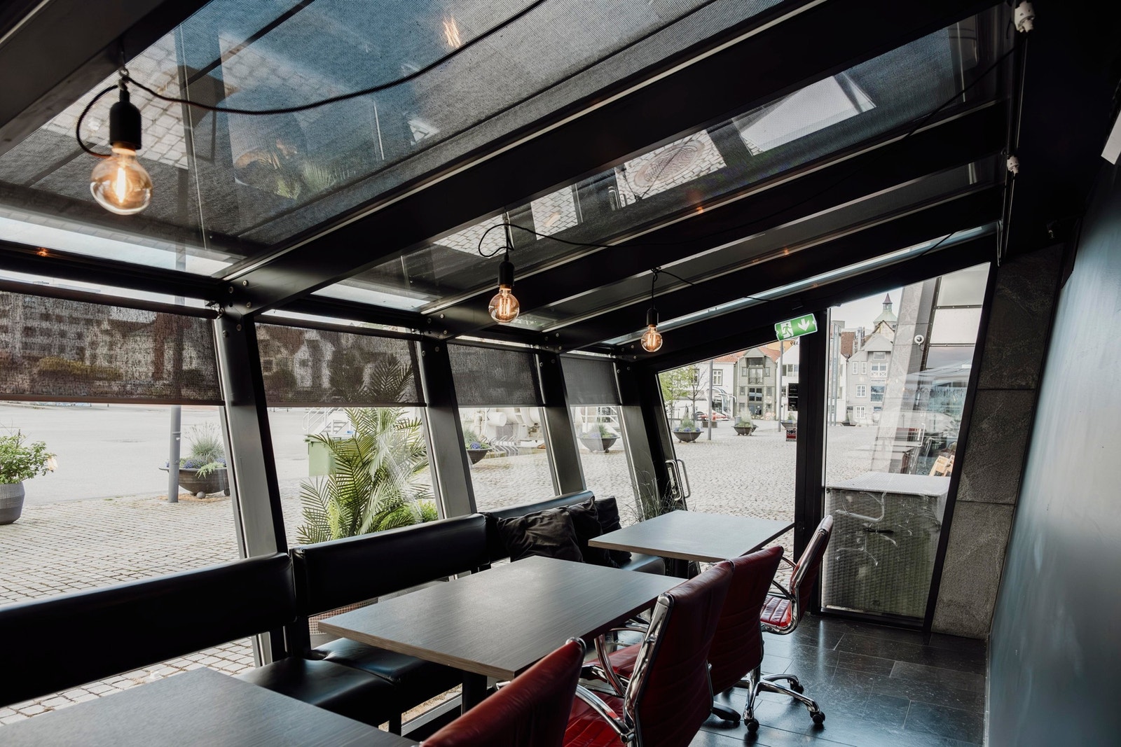 Fra restauranten. Galleribilde