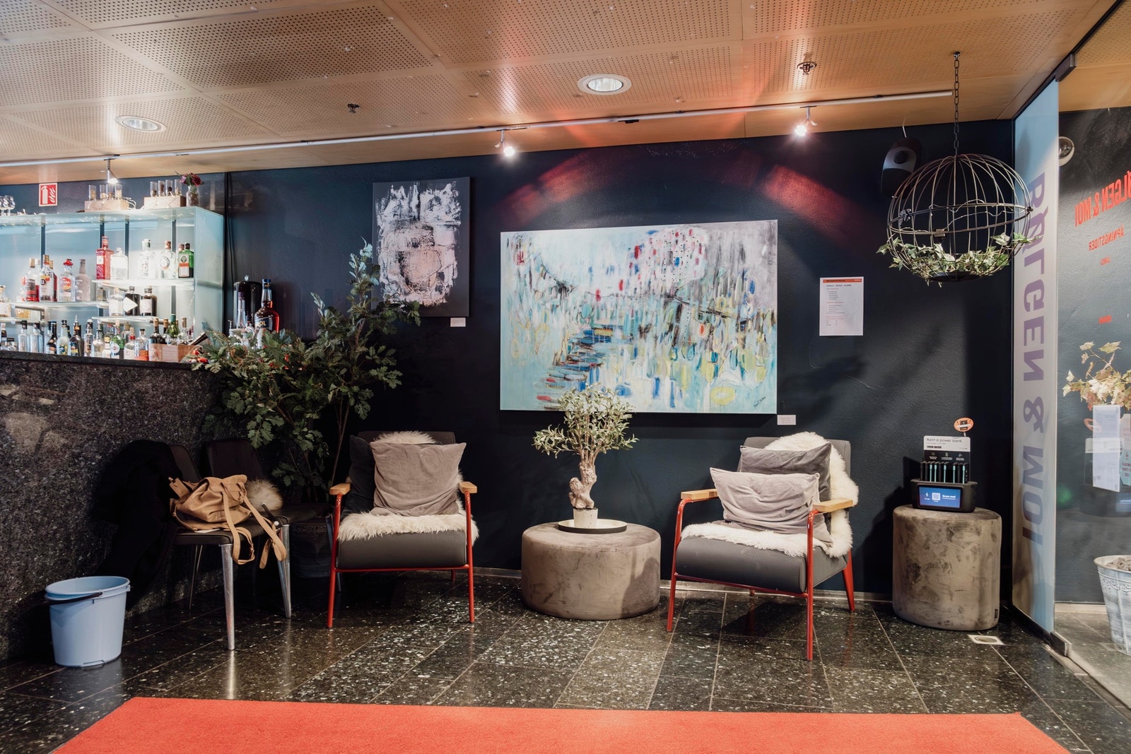 Fra inngangsområdet. Galleribilde