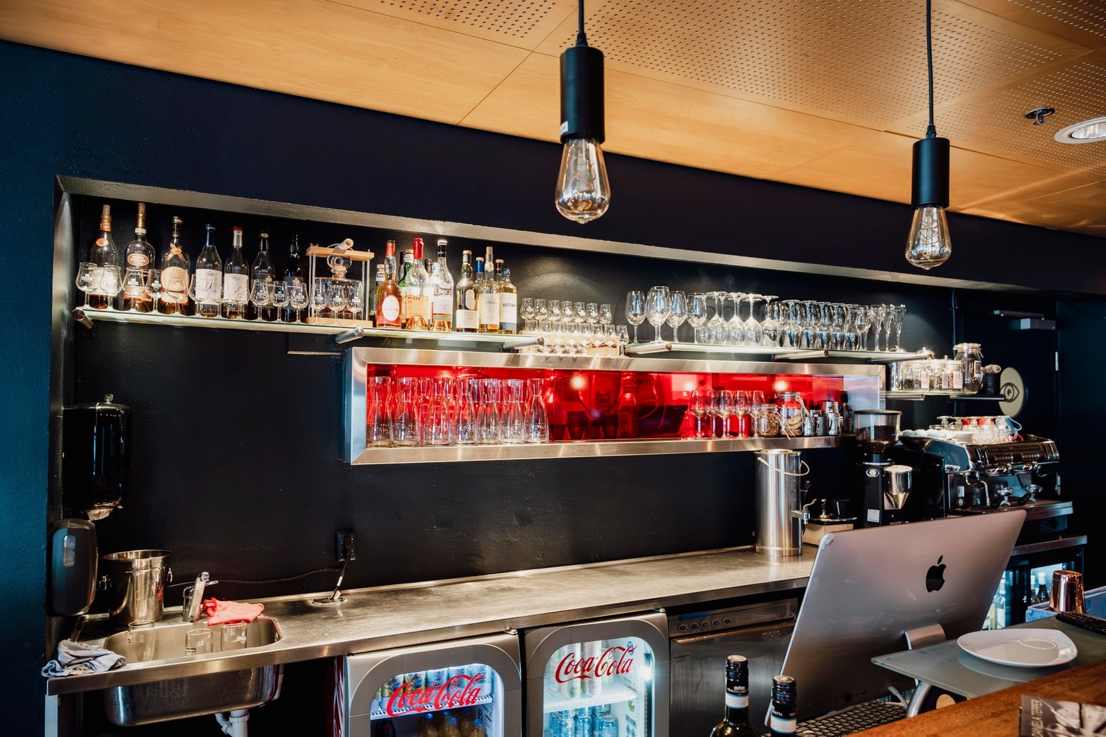 Fra barområdet i restauranten. Galleribilde