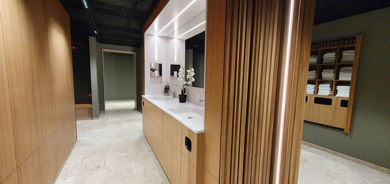 Som leietaker i DEG16 får du tilgang til byggets dusj- og garderobeanlegg. Galleribilde